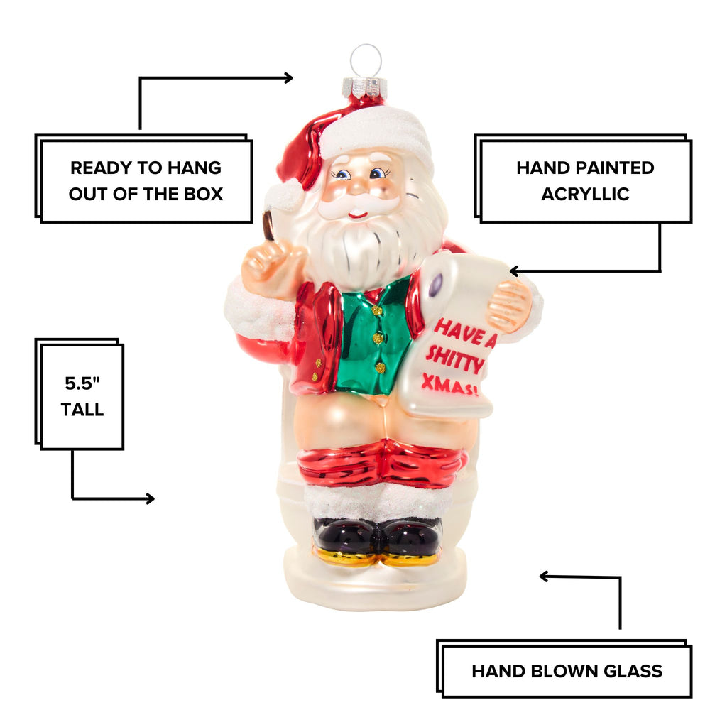 Santa's "Chocolate" Finger