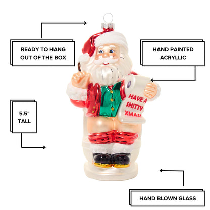 Santa's "Chocolate" Finger