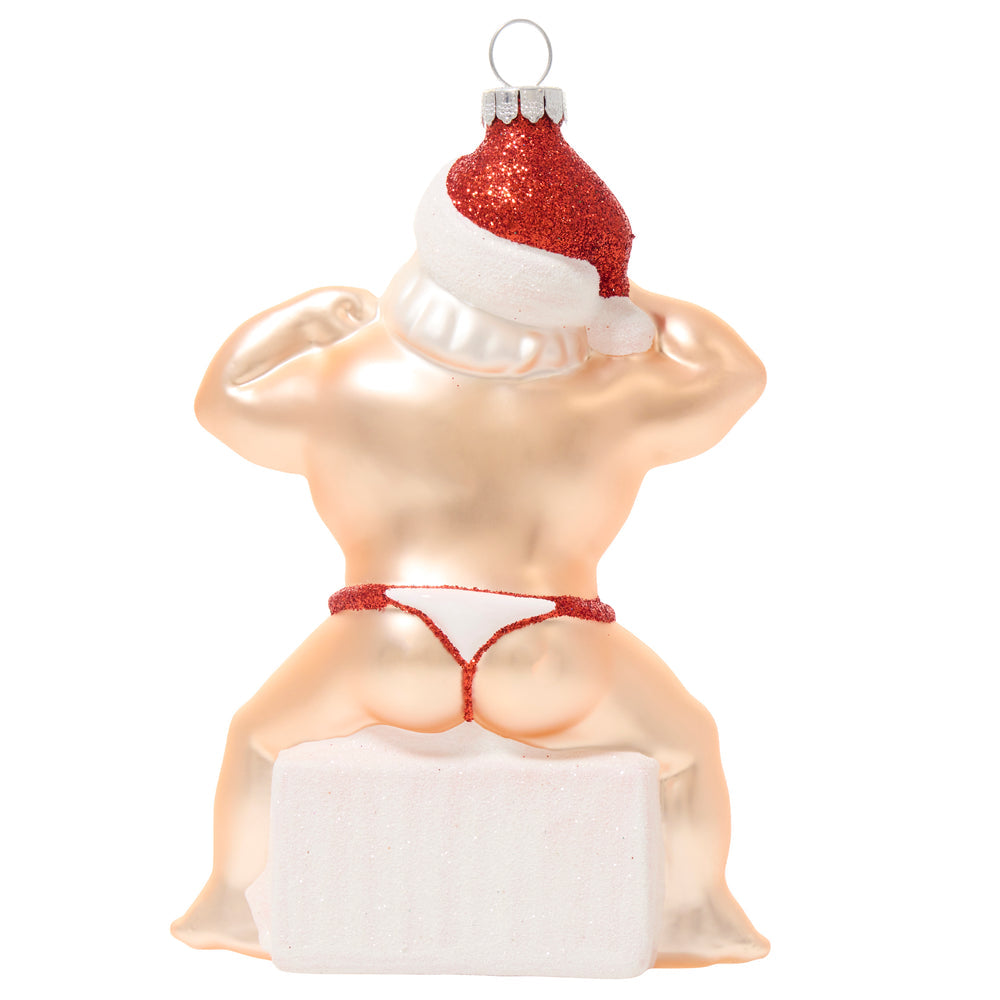 Santa's Thick Candy Cane